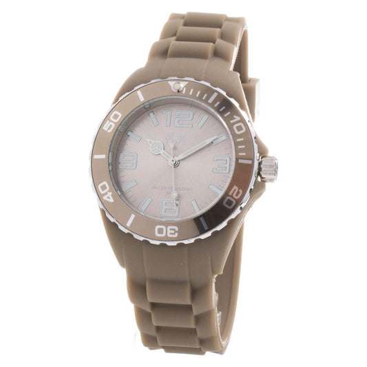 Haurex Haurex Brown Rubber Watch 1728,67434610848,Brown,Haurex,New with tags,Watches,Watches for Women - Watches,Women HASM382DM3AC