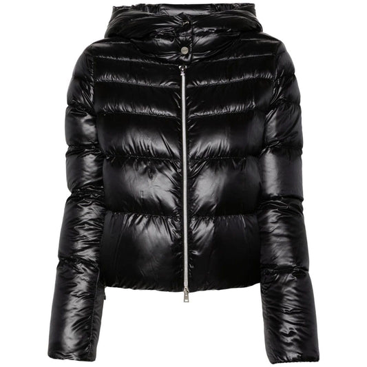 Herno Coats Black Jackets