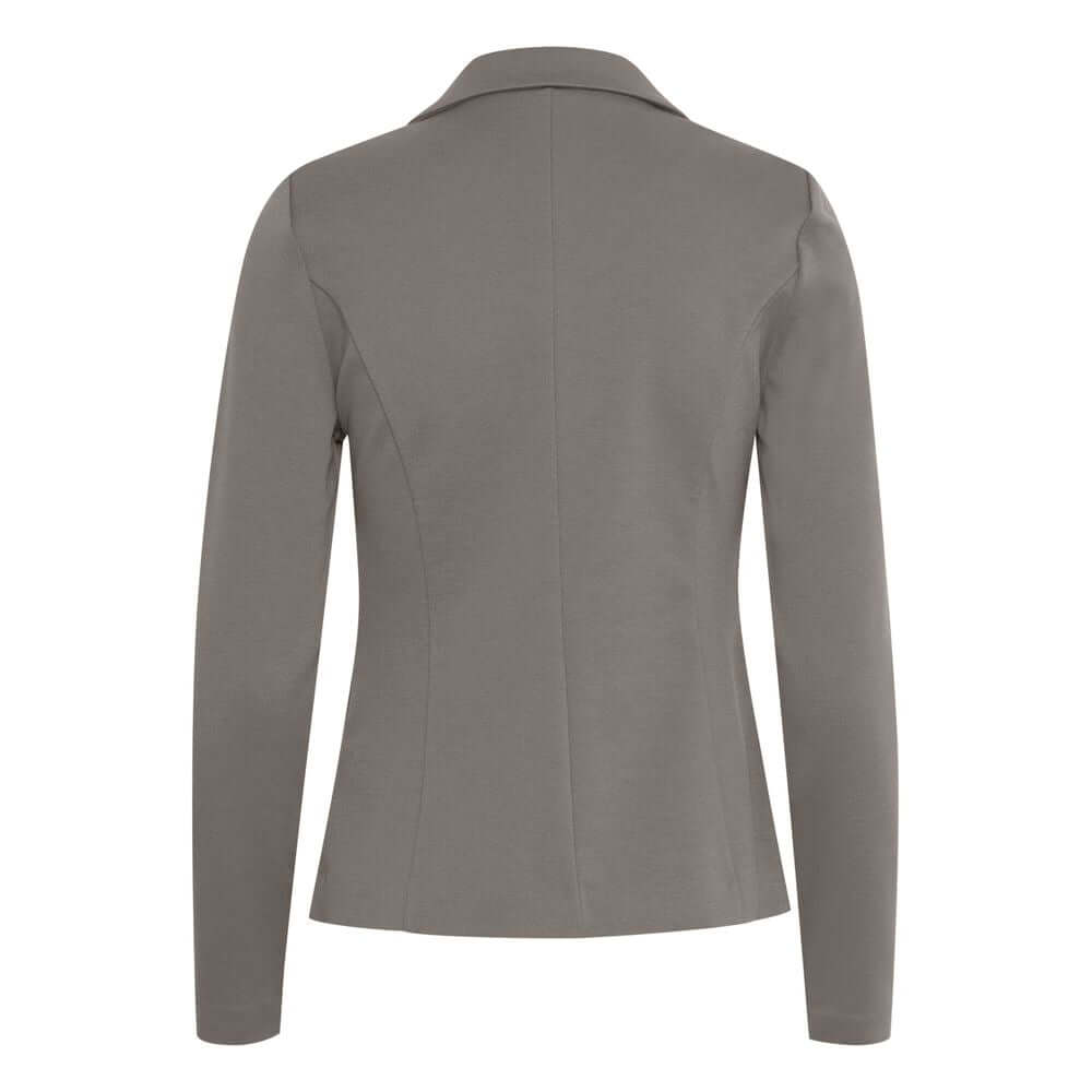 ICHI Beige Polyester Blazer
