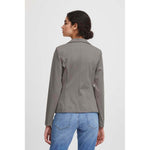 ICHI Beige Polyester Blazer