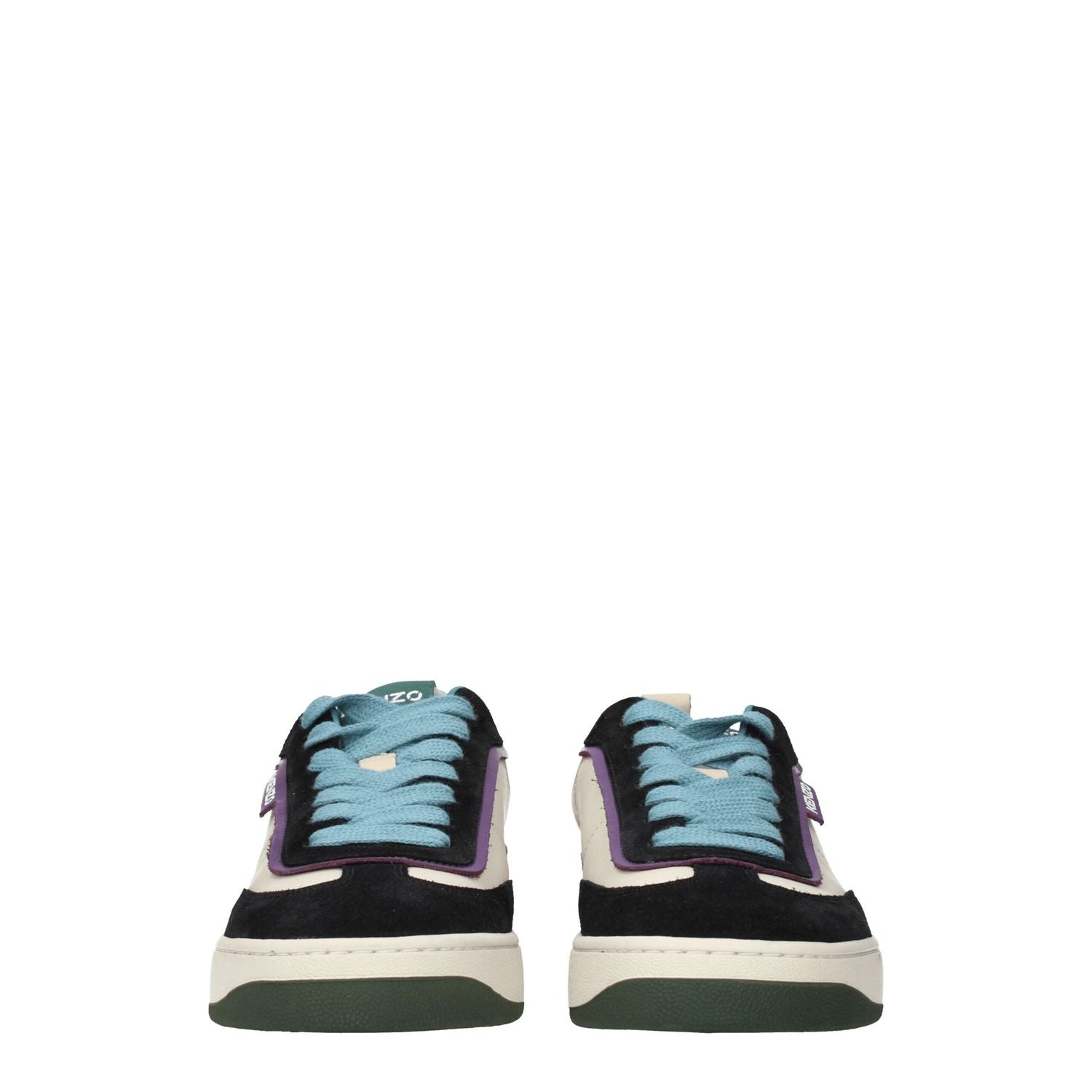 Kenzo Multicolor Leather Low Top Sneakers