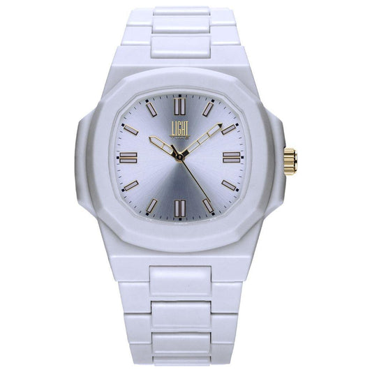 LIGHT TIME Mod. VELVET NAUTILUS - White WATCHES