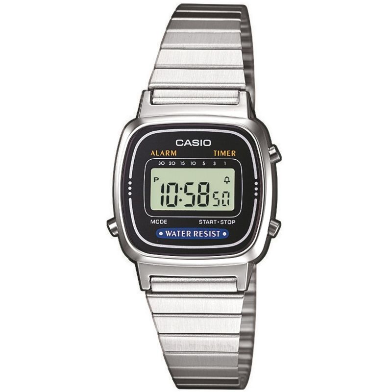 CASIO VINTAGE Mod. ICONIC MINI STEEL - BLACK WATCHES