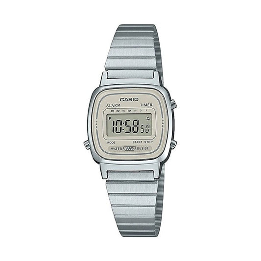 CASIO VINTAGE Mod. ICONIC MINI STEEL - CREAM LA670WEA-8AEF
