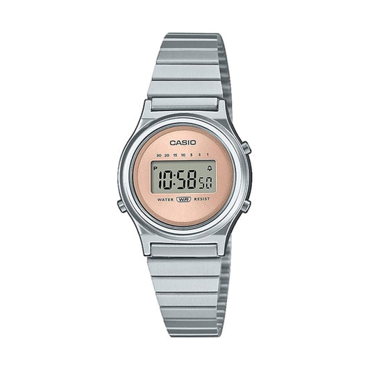 CASIO VINTAGE Mod. MINI COLLECTION SLIM ROUND - ANTIQUE PINK LA700WE-4AEF