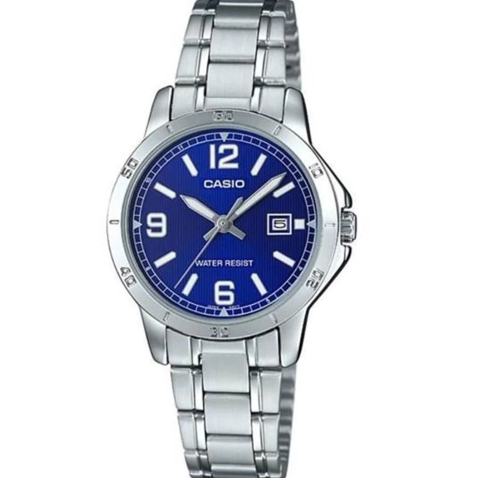 CASIO COLLECTION Mod. LADY DATE - BLUE WATCHES
