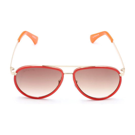 Lancaster Red Metal Sunglasses