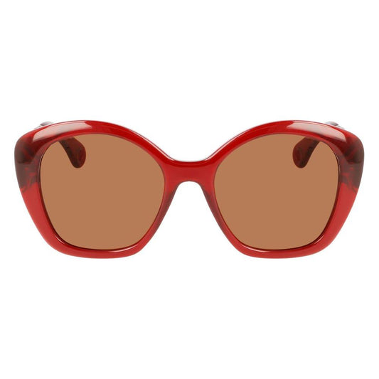 Lanvin Lanvin Red Bio Injected Sunglasses LALNV628S601AC 1728,67434610848,Lanvin,New with tags,Red,Sunglasses for Women - Sunglasses,Women