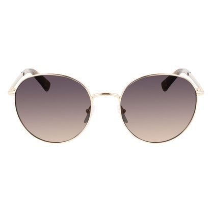 Longchamp Gold Metal Sunglasses