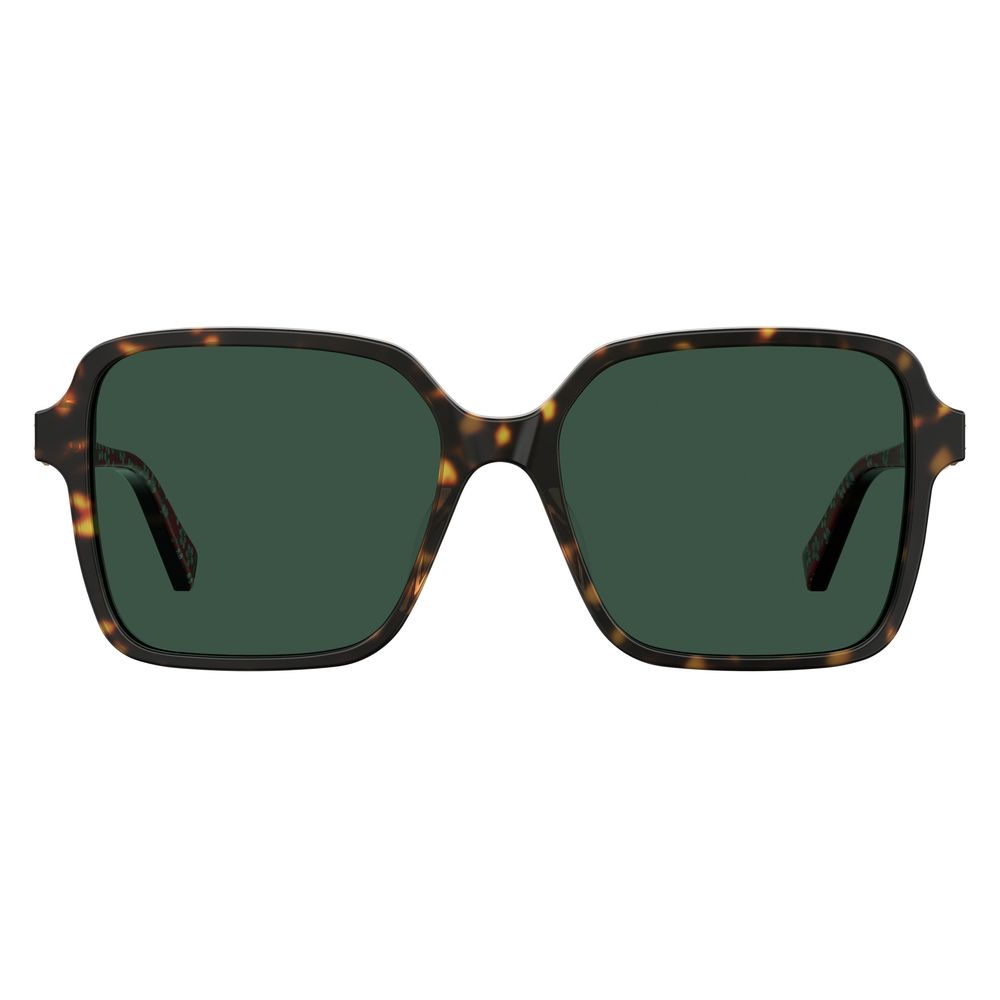 Love Moschino Brown Acetate Sunglasses