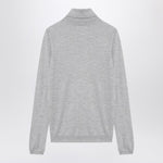 Brunello Cucinelli Light grey turtleneck in cashmere blend