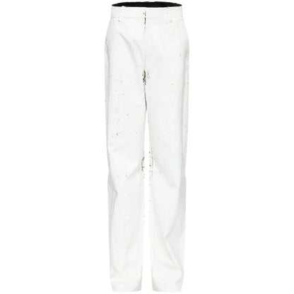 MM6 Maison Margiela Trousers White