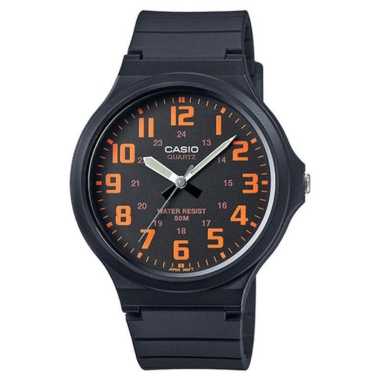 CASIO COLLECTION Mod. SIMPLE - ORANGE MW-240-4BVDF