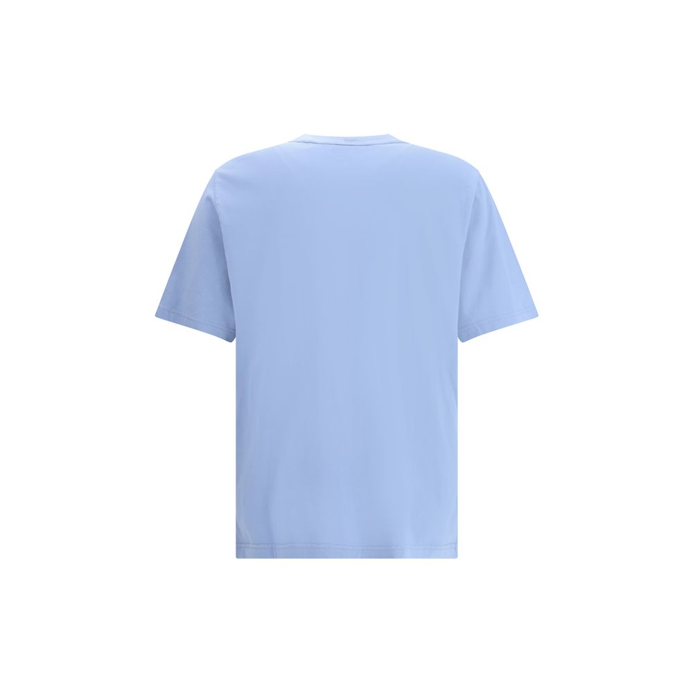 Maison Kitsuné Light Blue Cotton T-Shirt