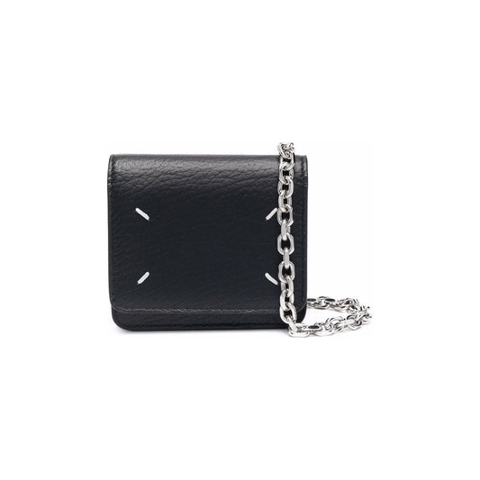 Maison Margiela Maison Margiela Wallets Black SA3UI0009P4455T8013-P24 LDin,Spring - Summer 2024,Women,Women > Accessories,Women > Accessories > Wallets,Yes Eu