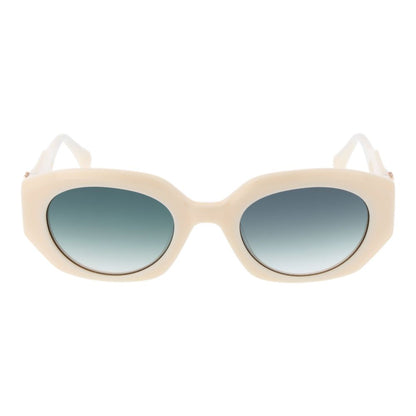 Maje White Acetate Sunglasses