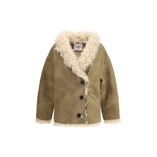 Marant Etoile Beige Polyester Coat