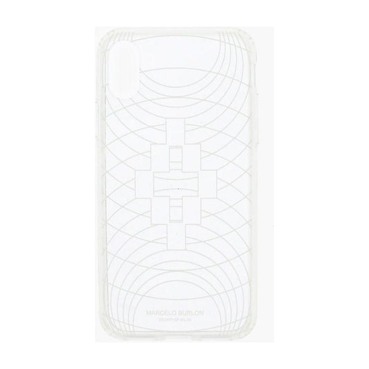 Marcelo Burlon Marcelo Burlon embossed printed sheer TECHNOFOLK XS iphone Case MAP410209GD 1728,74866327712,Jewelry,Marcelo Burlon,Men,Men - Jewelry,New with tags,Other - Men - Jewelry,White