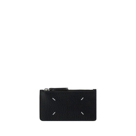 Margiela Black Calf Leather Bos Taurus Wallet