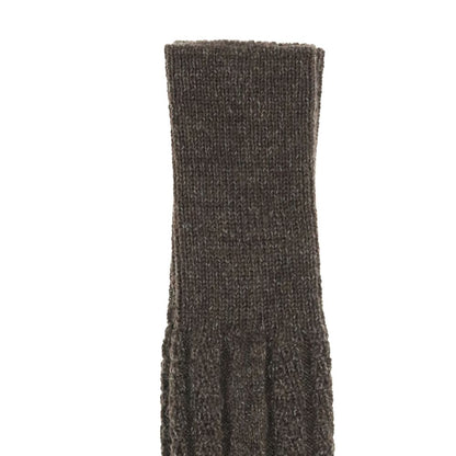 Margiela Black Wool Socks featuring ribbed knit design, crafted from high-quality virgin wool, perfect for winter comfort and warmth.