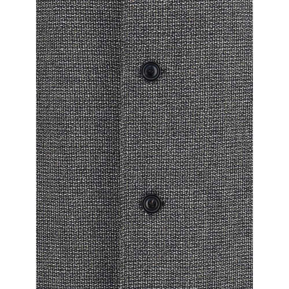 Margiela Gray Fleece Wool Coat