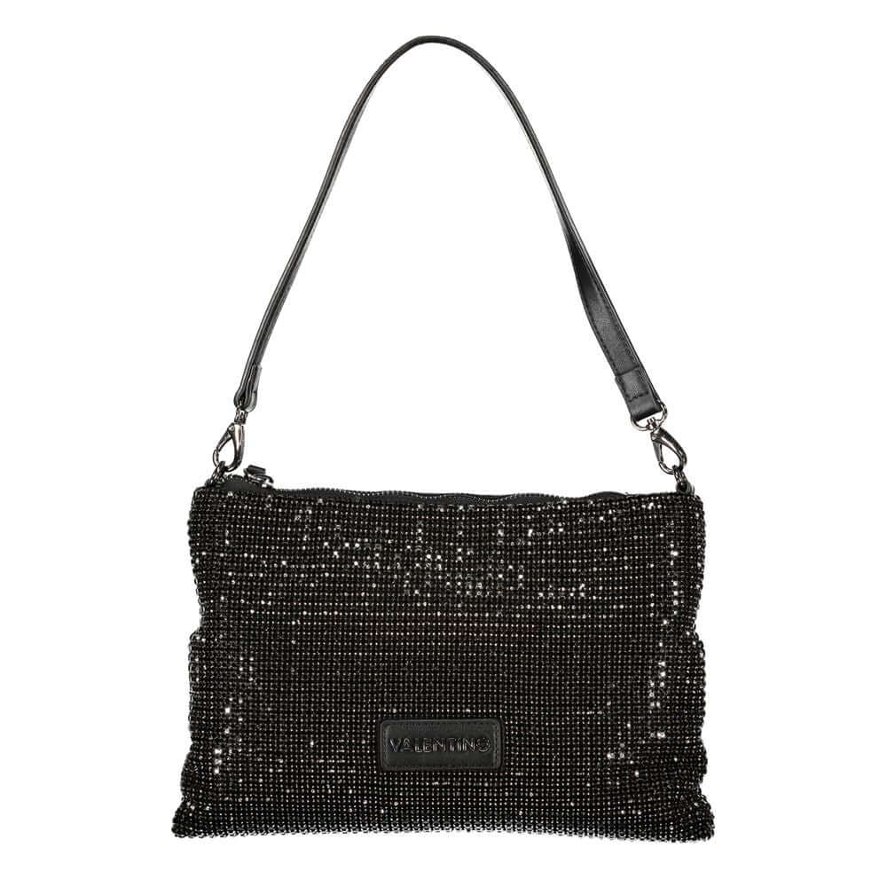 Front view with bag zipped and handles upright.