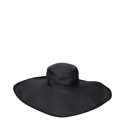 Max Mara Black Paper Sunhat