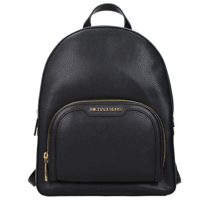 Michael Kors Black Leather Backpack