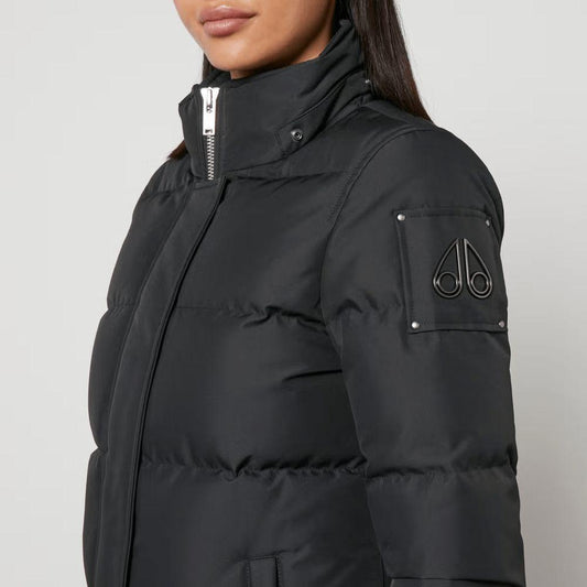 Moose Knuckles Black Polyester Jacket & Coat MO-13642-XL-FBB-299