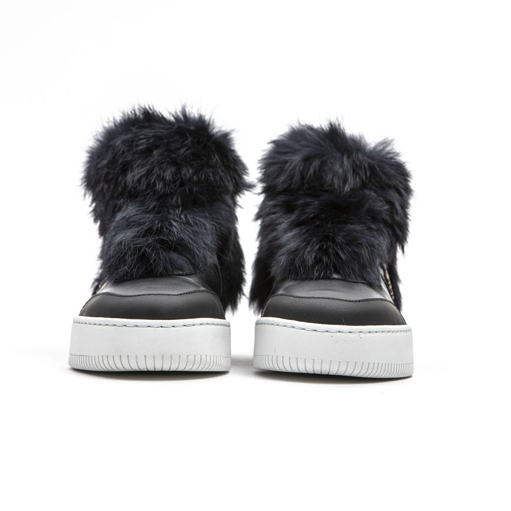 Mr&Mrs Italy Blue Cotton Women Sneaker