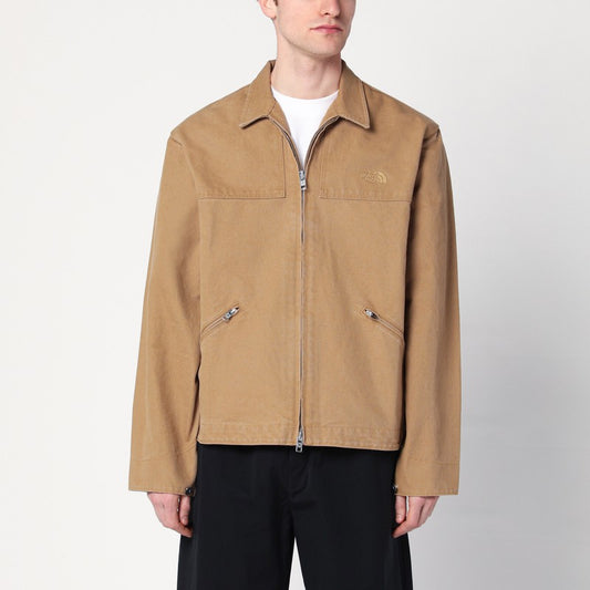 The North Face Light brown canvas Cedar jacket NF0A8B72CO/Q_NORTH-1731_323