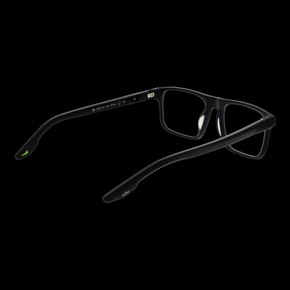 NIKE MOD. NK7161 54001 gent's eyeglasses in black frame with sleek design, ideal for contemporary style.