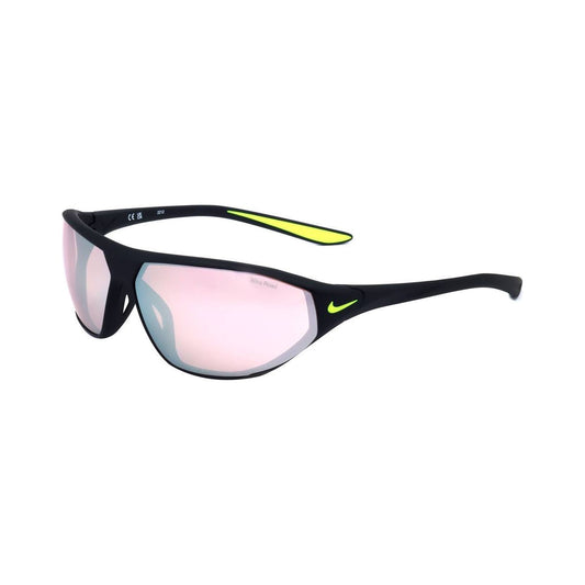 NIKE SUNGLASSES Mod. AERO SWIFT MATTE BLACK ROAD CHROME E_ DQ0992-012 65-12-140