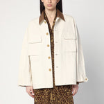 6397 Barn ivory jacket in cotton NJ584CO/Q_6397-NATURAL_323