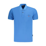 Napapijri Napapijri Blue Cotton Men Polo Shirt NA-35698-S