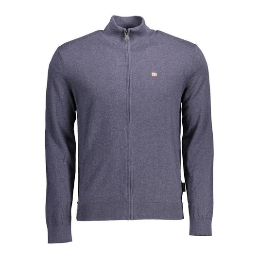 Napapijri Blue Cotton Sweater 1728,67403481248,Blue,Clothing,L,Men,Men - Clothing,Napapijri,New with tags,Sweaters - Men - Clothing NA-11365-L