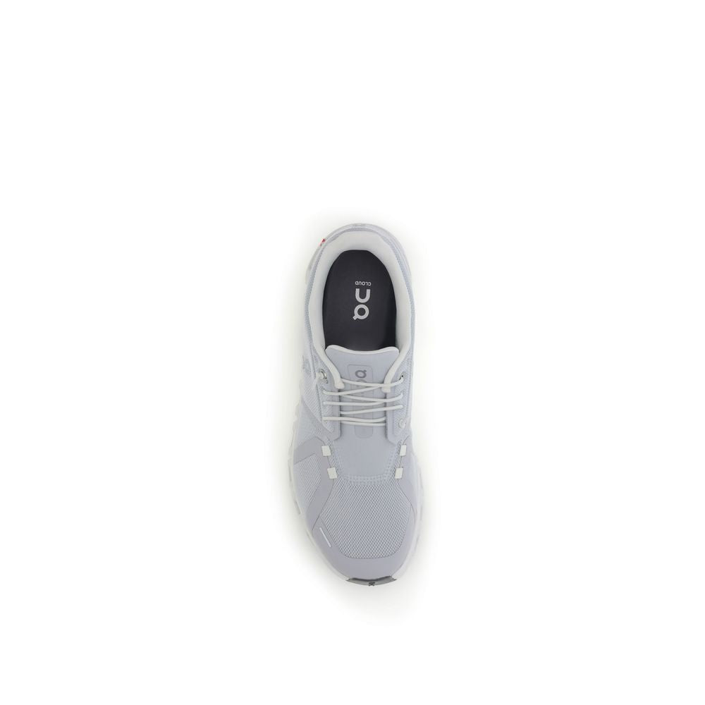 ON White Fabric Athletic Sneakers
