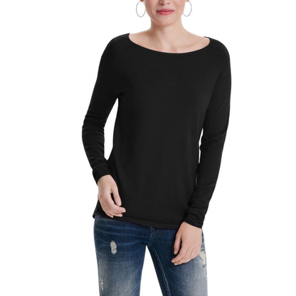 Only Black Viscose Sweatshirt