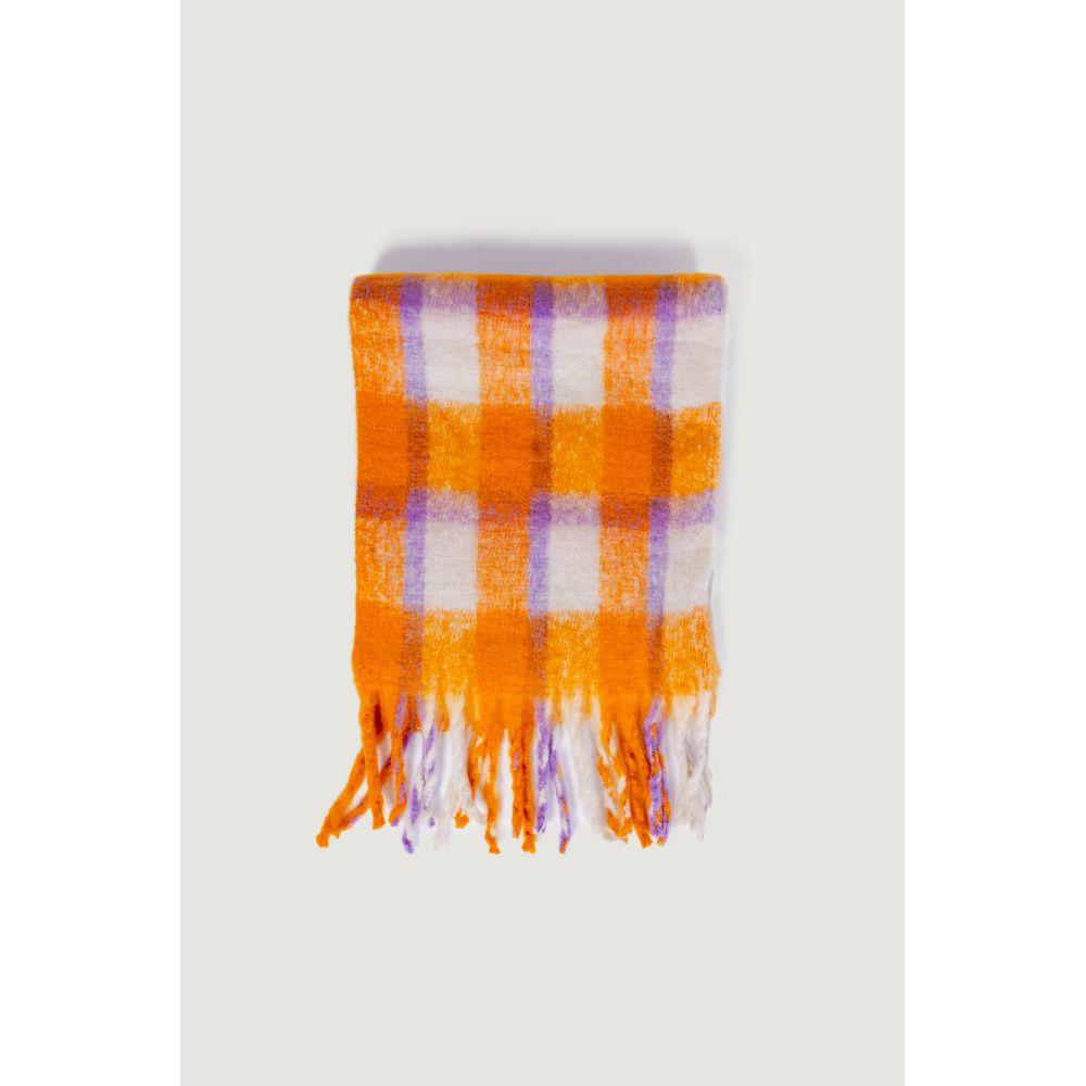 Only Orange Polyester Scarf ON-11456900125-ONE SIZE