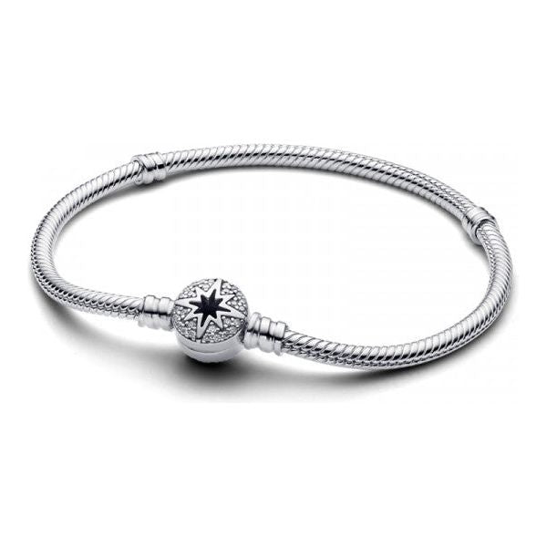 PANDORA MOMENTS Mod. NORTH STAR CLASP SNAKE CHAIN - Size 20