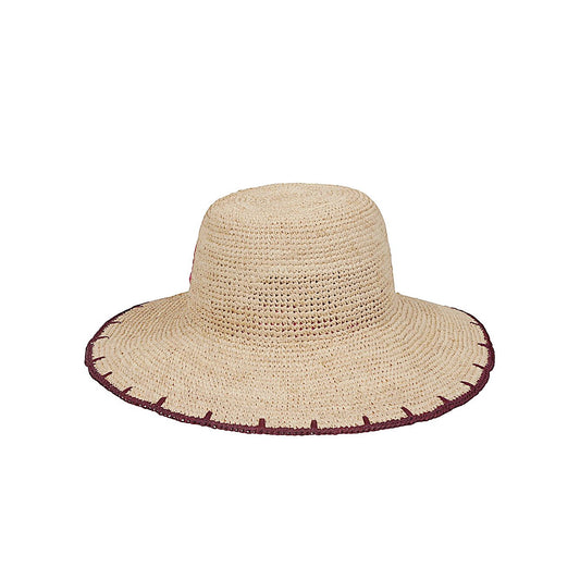 Paul Smith Paisley straw hat Scarves Hats & Gloves
