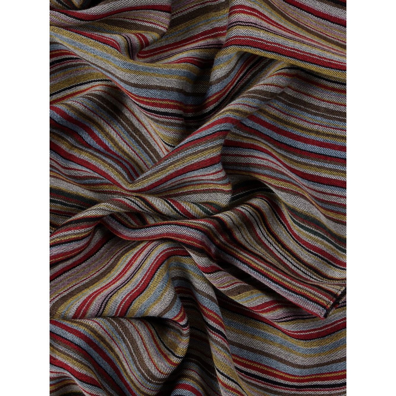 Paul Smith Signature Stripe wool and silk scarf Scarves Hats & Gloves