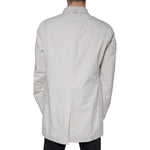 People Of Shibuya Off White Full Zip Coat Men Jacket JKT41219-54
