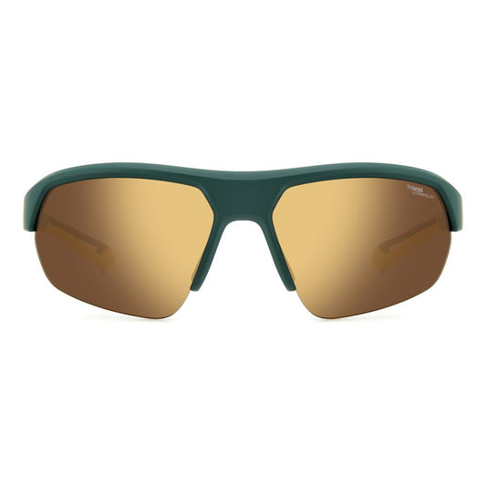 Polaroid Polaroid Green Resin Sunglasses POPLD7048SGP7G6VVAC 1728,67434610848,Green,New with tags,Polaroid,Sunglasses,Unisex,Unisex Sunglasses - Sunglasses