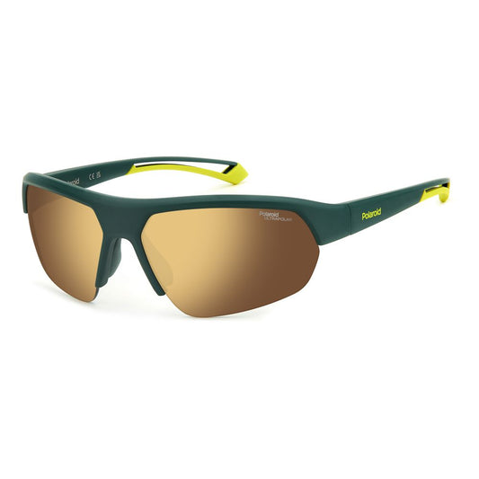 Polaroid Polaroid Green Resin Sunglasses POPLD7048SGP7G6VVAC 1728,67434610848,Green,New with tags,Polaroid,Sunglasses,Unisex,Unisex Sunglasses - Sunglasses