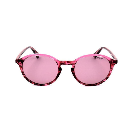 Polaroid Pink Polycarbonate Sunglasses 1728,67434610848,New with tags,Pink,Polaroid,Sunglasses,Unisex,Unisex Sunglasses - Sunglasses Polaroid POPLD6125S0T4AC