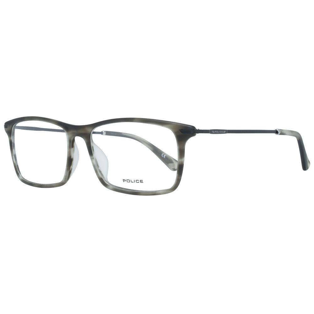 Police Gray Metal & Plastic Glasses (Frames)