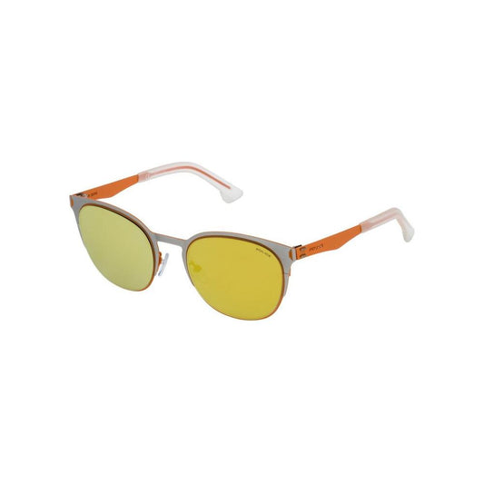 Police Police Bicolor Metal Sunglasses POSPL341S34GAC 1728,Bicolor,New with tags,Police,Unisex,Unisex Sunglasses - Sunglasses
