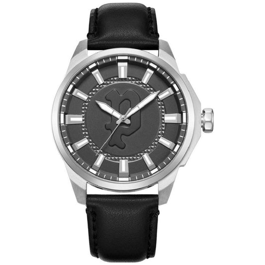Police Police Black Leather Watch POPEWJA2204305AC 1728,Black,Men,New with tags,Police,Watches for Men - Watches