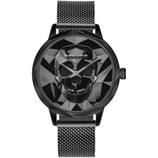 Police Police Black Stainless Steel Watch POPL16074MSB02MMAC 1728,Black,New with tags,Police,Watches for Women - Watches,Women